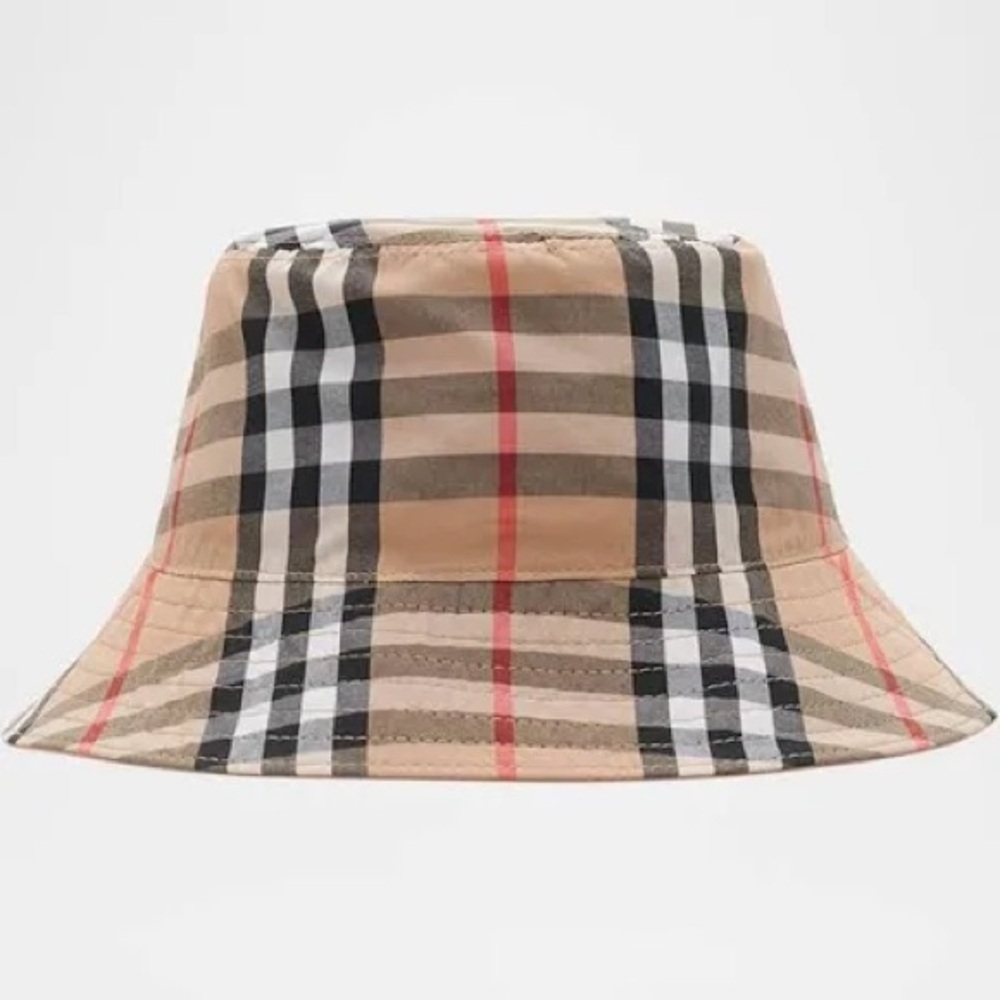 Burberry Kids Check Bucket Hat